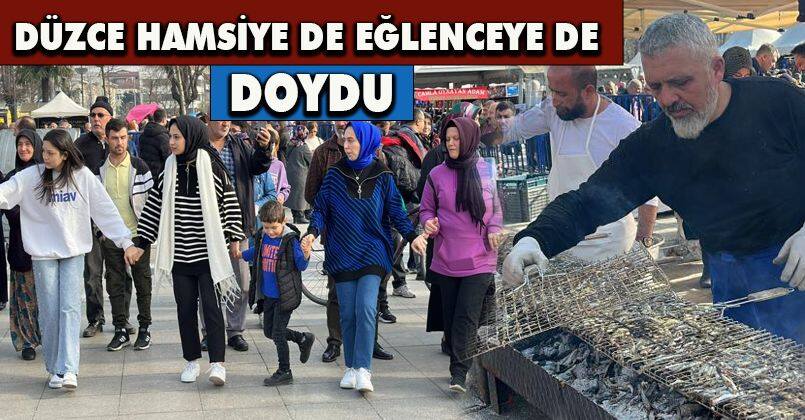 7'den 70'e binlerce kişi Hamsi Festivali'nde buluştu