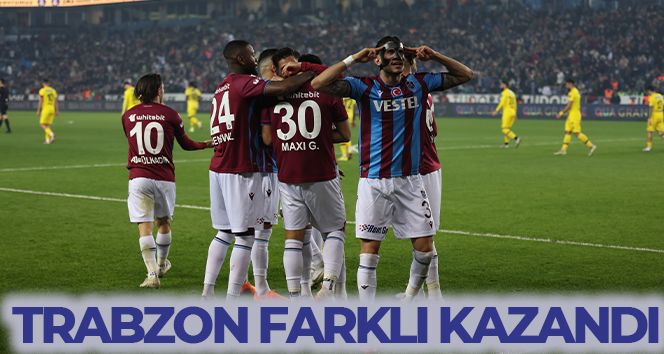 Trabzon farklı kazandı
