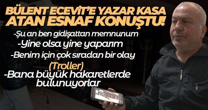Bülent Ecevit'e yazar kasa atan esnaf: 'Yine olsa yine yaparım'