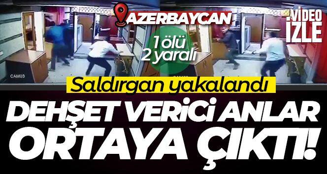 Azerbaycan Büyükelçiliği saldırısının görüntüleri ortaya çıktı