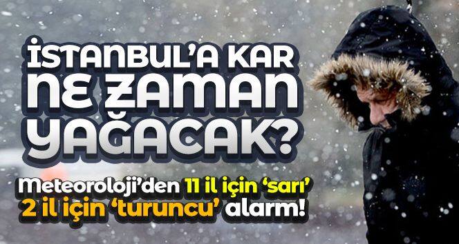 Meteoroloji uyardı! Kar kapıda