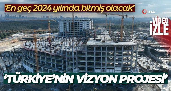 İstanbul Üniversitesinin Hasdal'daki hastane binası havadan görüntülendi