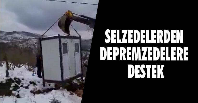 Selzedelerden Depremzedelere Destek