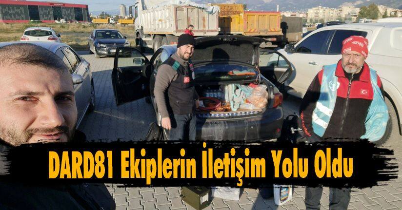 DARD81 Ekiplerin İletişim Yolu Oldu