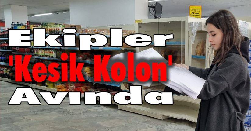 Ekipler 'Kesik Kolon' Avında