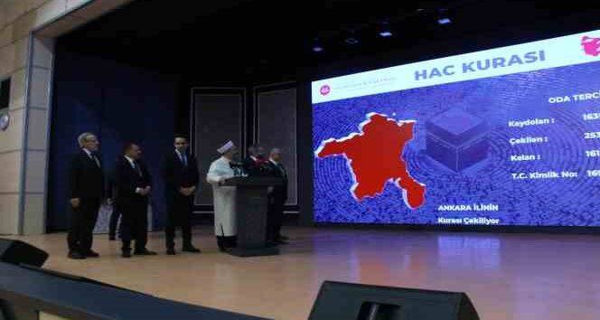 Milyonlarca hacı adayının bekleyişi sona erdi, 2023 hac kuraları çekilmeye başlandı