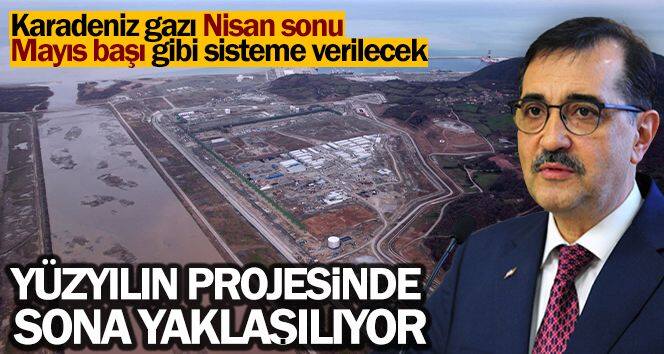 Karadeniz gazı Nisan sonu Mayıs başı gibi sisteme verilecek