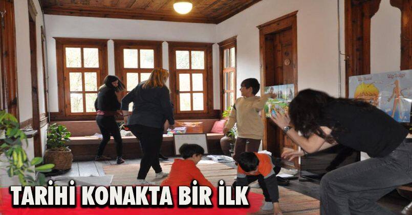 Tarihi konakta bir ilk