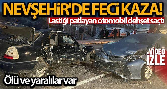 Nevşehir'de feci kaza: 2 ölü, 2 yaralı