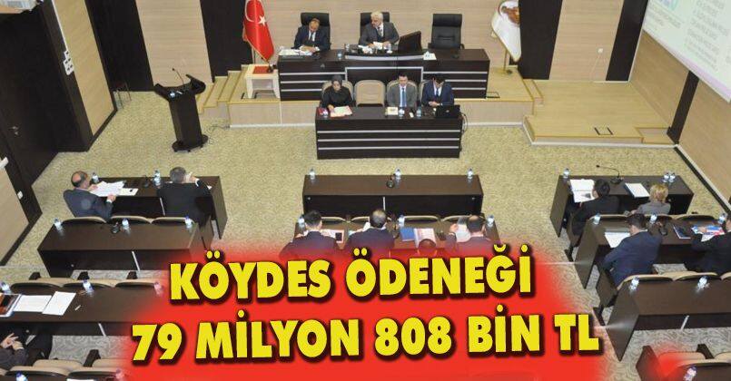 Bolu'ya ayrılan KÖYDES ödeneği 79 milyon 808 bin TL olarak açıklandı