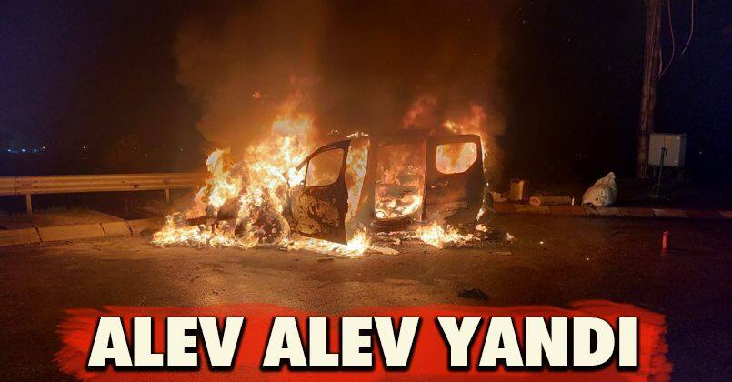 Alev alev yandı