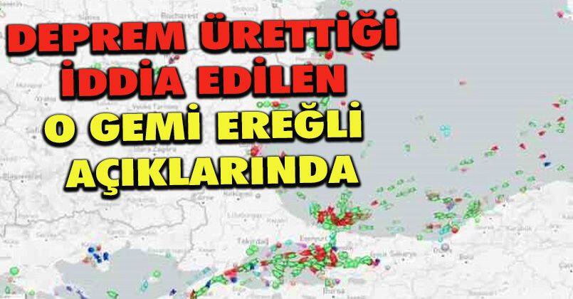 O Gemi Ereğli Açıklarında