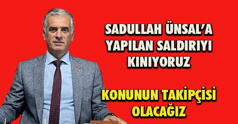 Basın Mensubuna Saldırıyı Kınıyoruz