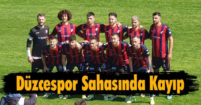 Düzcespor Sahasında Kayıp