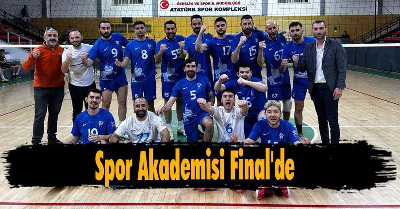 Spor Akademisi Final'de