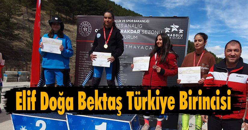 Elif Doğa Bektaş Türkiye Birincisi