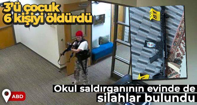 ABD'de 6 kişiyi öldüren okul saldırganının evinde daha fazla silah bulundu