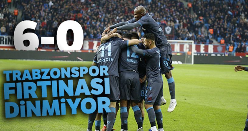 Trabzonspor 6 - 0 Kasımpaşa