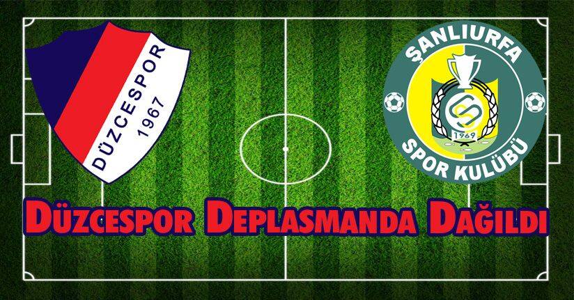 Düzcespor Deplasmanda Dağıldı