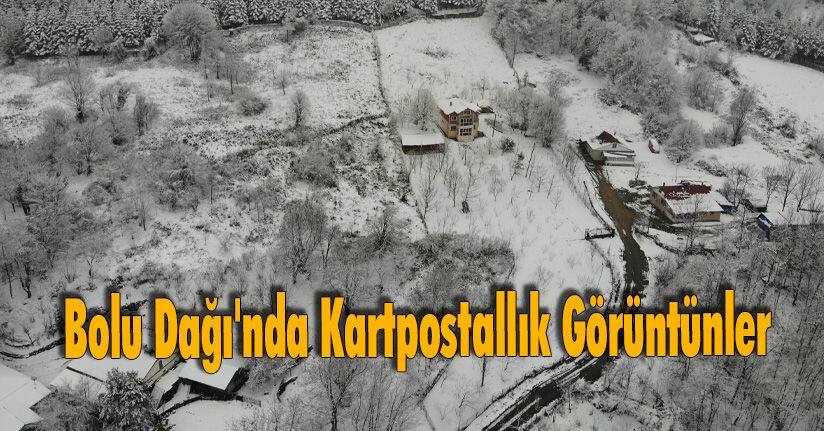 Bolu Dağı'nda Kartpostallık Görüntünler