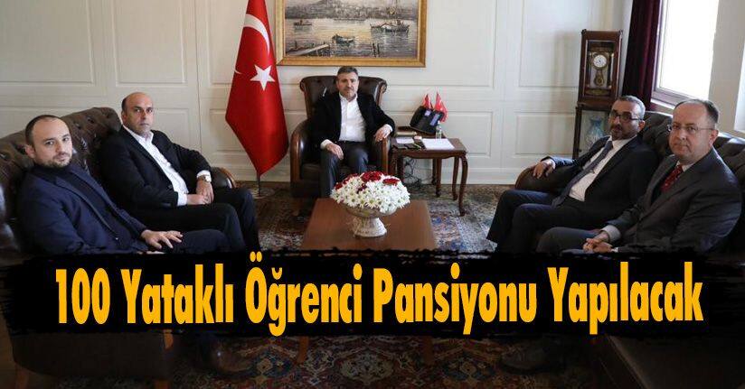 100 Yataklı Öğrenci Pansiyonu Yapılacak