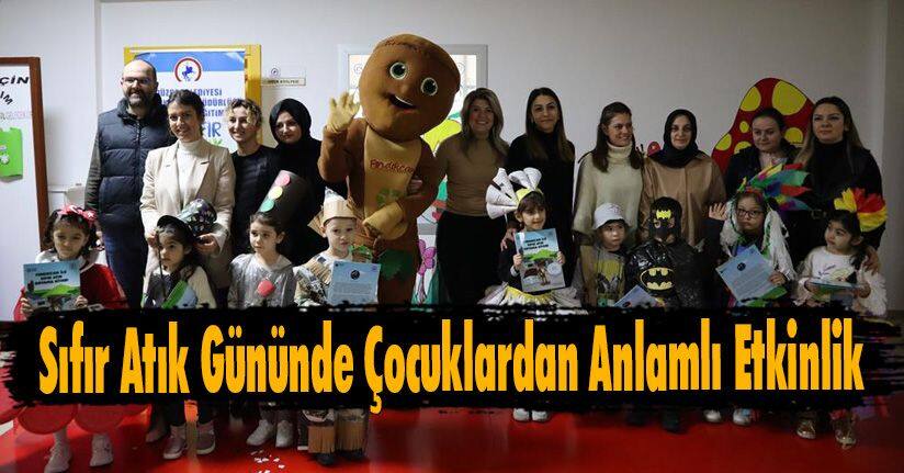 Sıfır Atık Gününde Çocuklardan Anlamlı Etkinlik