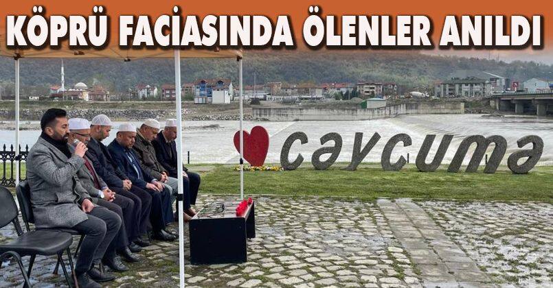 Köprü faciasında ölenler anıldı, 4 kişi 11 yıldır kayıp