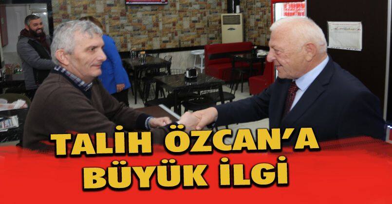 Talih Özcan'a Büyük İlgi