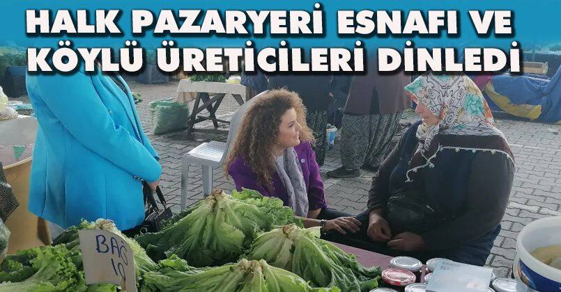 Pazaryeri Esnafı Ve Köylü Üreticileri Dinledi