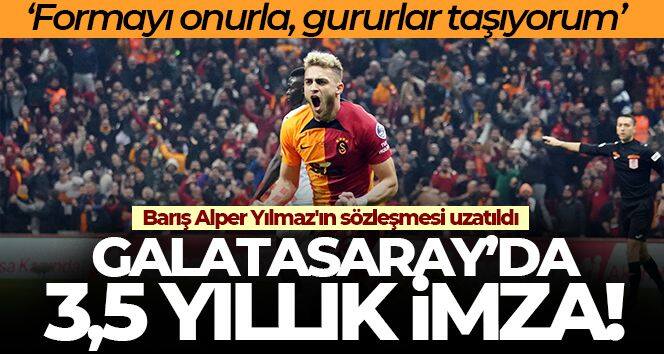 Galatasaray, Barış Alper Yılmaz'ın sözleşmesini uzattı