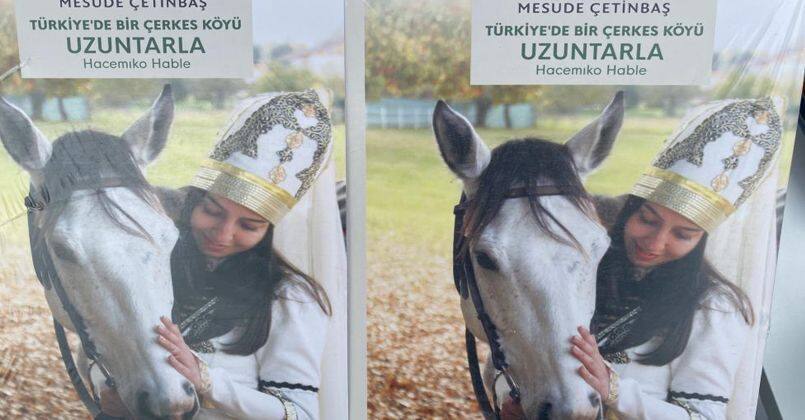 Çerkes kültürünün yaşatıldığı köy kitap oldu