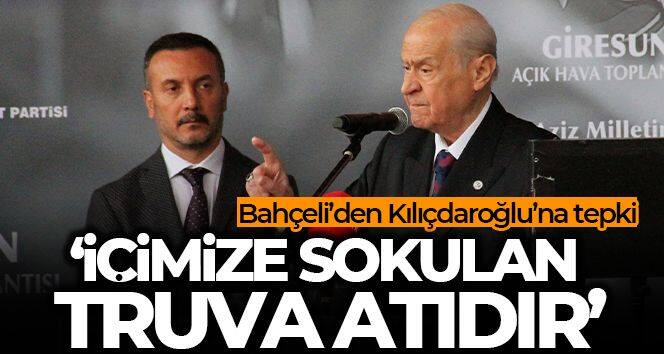 MHP Lideri Devlet Bahçeli: 'Zillet ittifakı sırtını zalimlere, sırtlanlara, akbabalara dayamıştır'