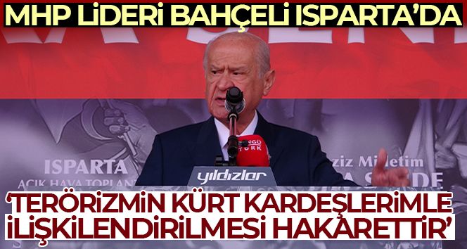 Bahçeli: 'Kılıçdaroğlu'na verilecek her oy bölünmeye davet, küresel emperyalizme hizmettir'