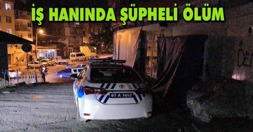 İş hanında şüpheli ölüm