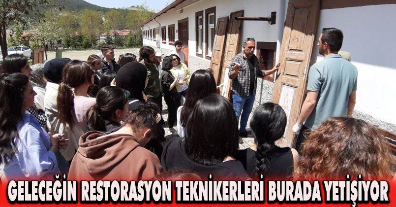 Geleceğin Restorasyon Teknikerleri burada yetişiyor