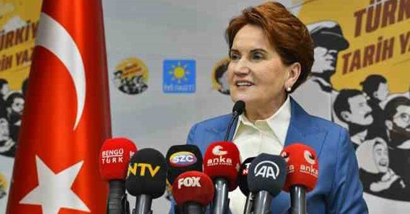 İYİ Parti lideri Akşener: “Millet iradesi başımızın tacıdır”