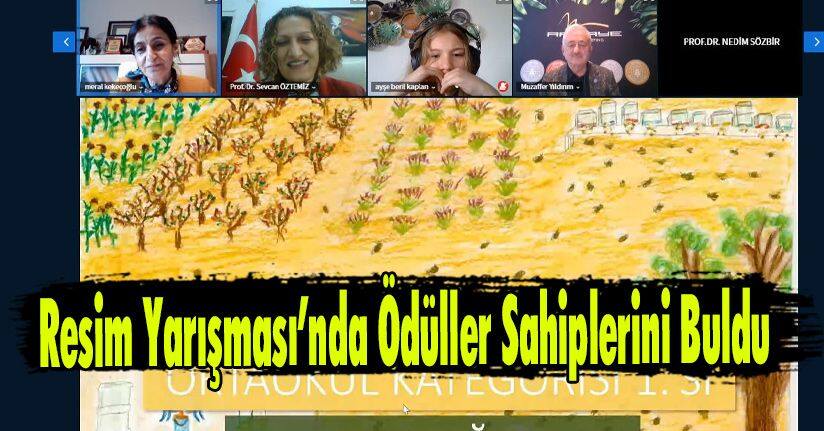 Resim Yarışması’nda Ödüller Sahiplerini Buldu