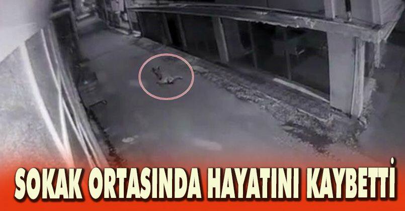 Sokak ortasında hayatını kaybetti