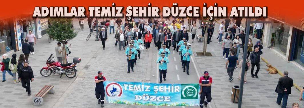Adımlar Temiz Şehir Düzce İçin Atıldı