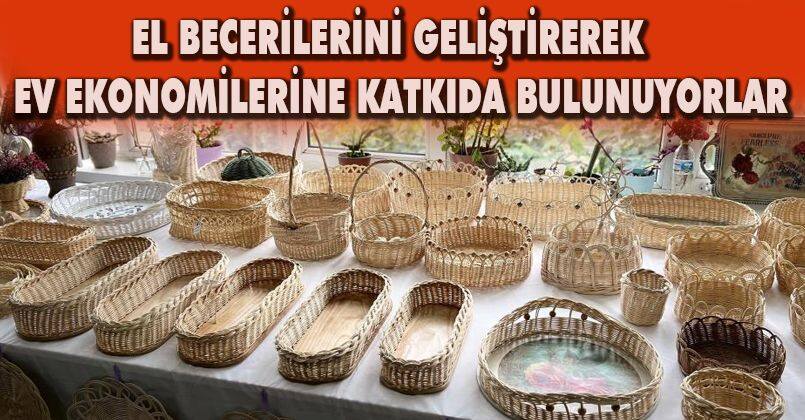 El becerilerini geliştirerek, ev ekonomilerine katkıda bulunuyorlar