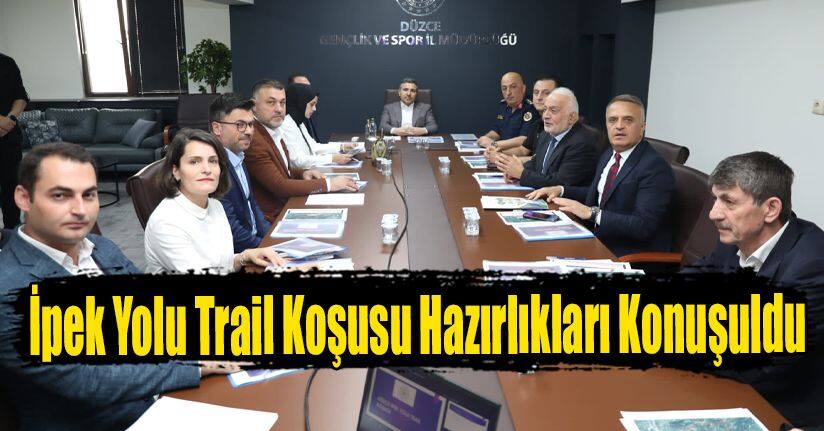 İpek Yolu Trail Koşusu Hazırlıkları Konuşuldu