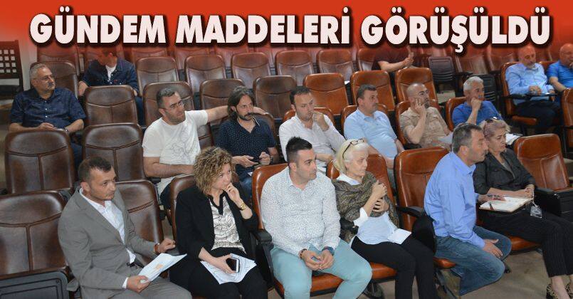 Haziran Ayı İlk Meclis Toplantısı Yapıldı