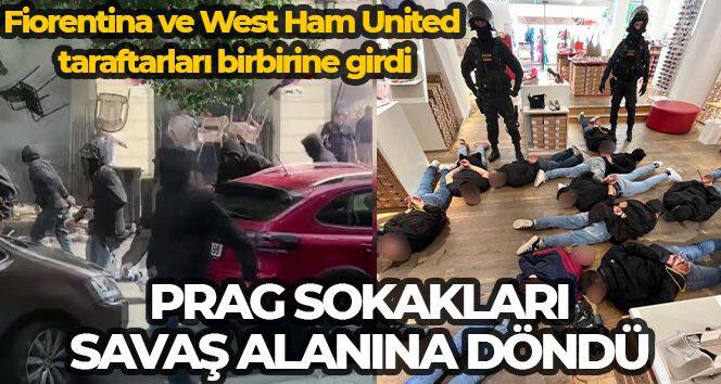 Fiorentina ve West Ham United taraftarları maç öncesi birbirine girdi: 3 yaralı, 16 gözaltı