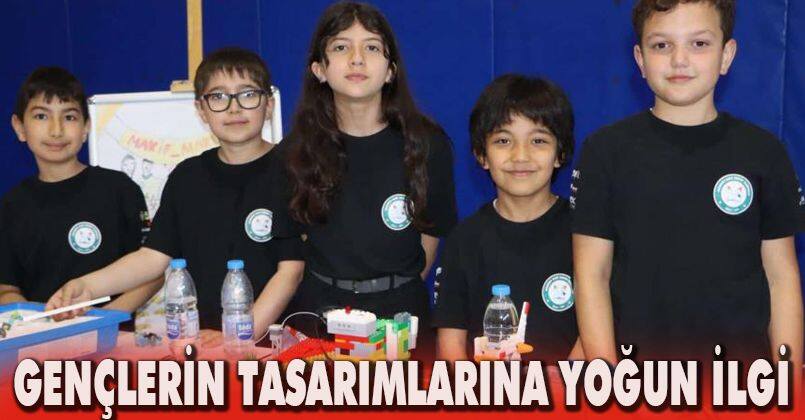 Gençlerin tasarımlarına yoğun ilgi