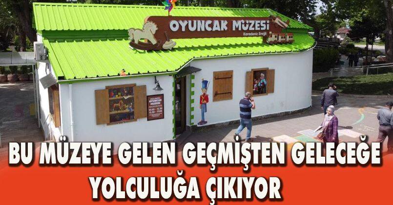 Bu müzeye gelen geçmişten geleceğe yolculuğa çıkıyor