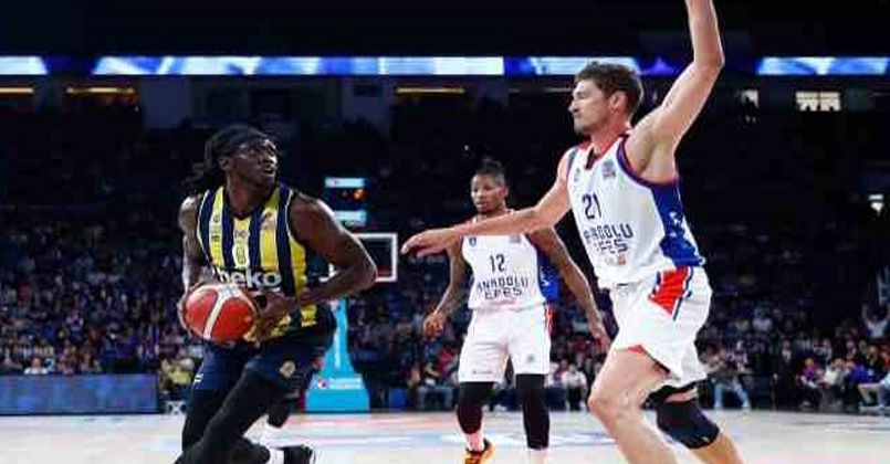 Basketbol Süper Ligi: A. Efes: 87 - Fenerbahçe Beko: 78