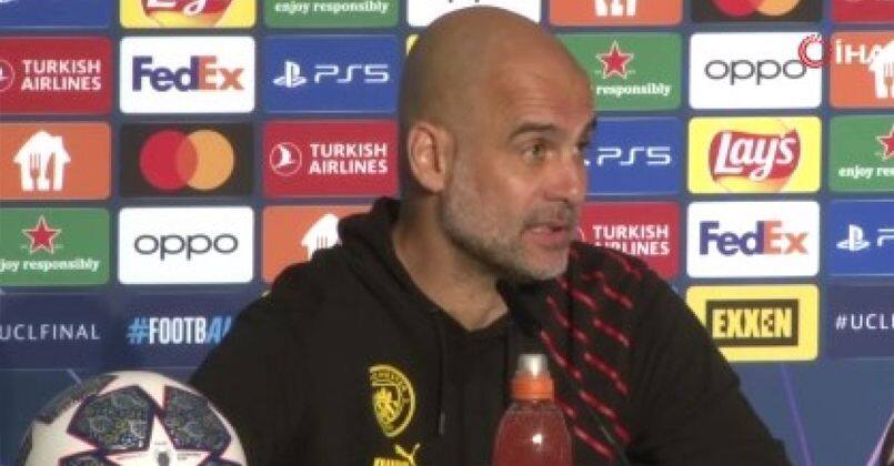 Pep Guardiola: 'Sezonu Şampiyonlar Ligi'ni kazanarak tamamlamak bizim için çok önemli'