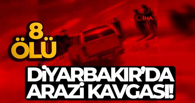 Diyarbakır'ın Bismil ilçesinde arazi kavgası: 8 ölü