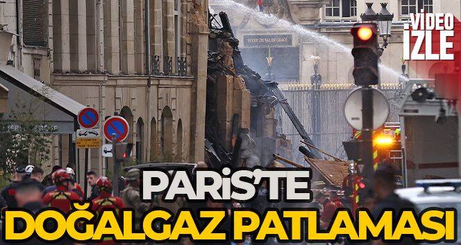 Paris'te doğalgaz patlaması