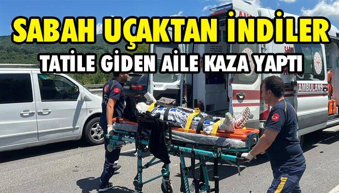 Otomobil çekiciye arkadan çarptı: 4 yaralı 